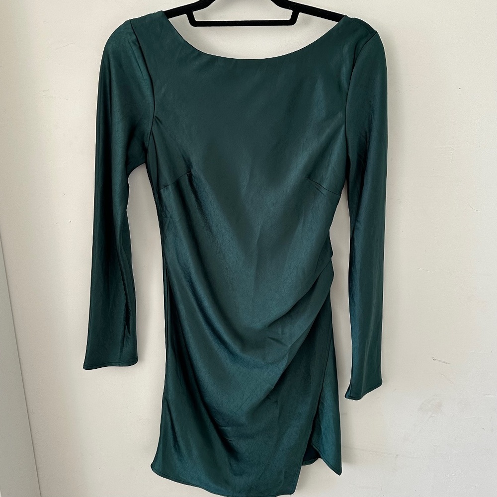 SAINTS AND SECRETS (HELLO MOLLY) LONG SLEEVE MINI DRESS